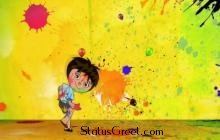 Colourfull Holi Special Cartoon Status Ft Rang De Basanti