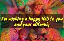 Happy Holi Wishes Video Status
