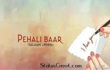 Pyar Ke Kagaz Pe video for status in whatsapp