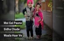 Mere Wala Sardar Baby Version Best Punjabi Love Whatsapp Status Video