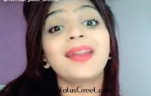 Cute girl Gujarati tik tok WhatsApp status